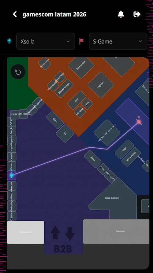 Onesight Events app — mapper